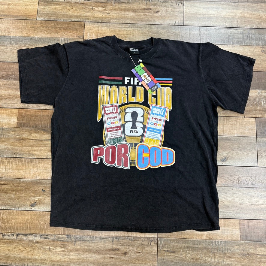 FIFA World Cup 2026 Match-Day Portugal Vs. DR Congo Tee Black