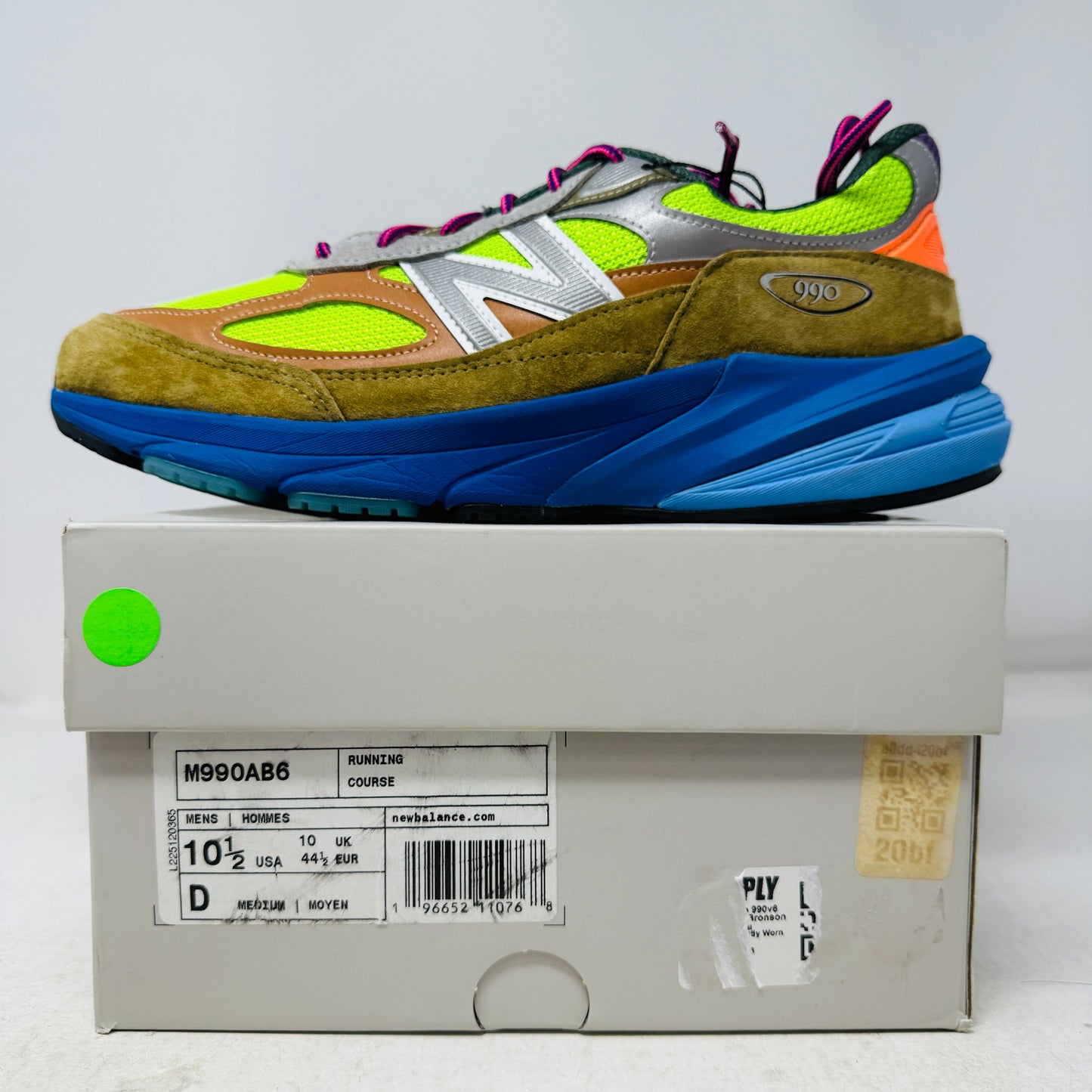 New Balance 990v6 MiUSA Action Bronson Baklava