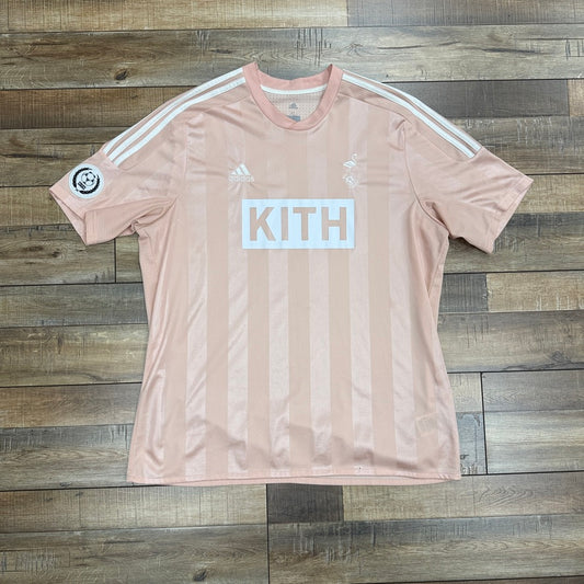Kith adidas Soccer Flamingos Home Game Jersey Pink