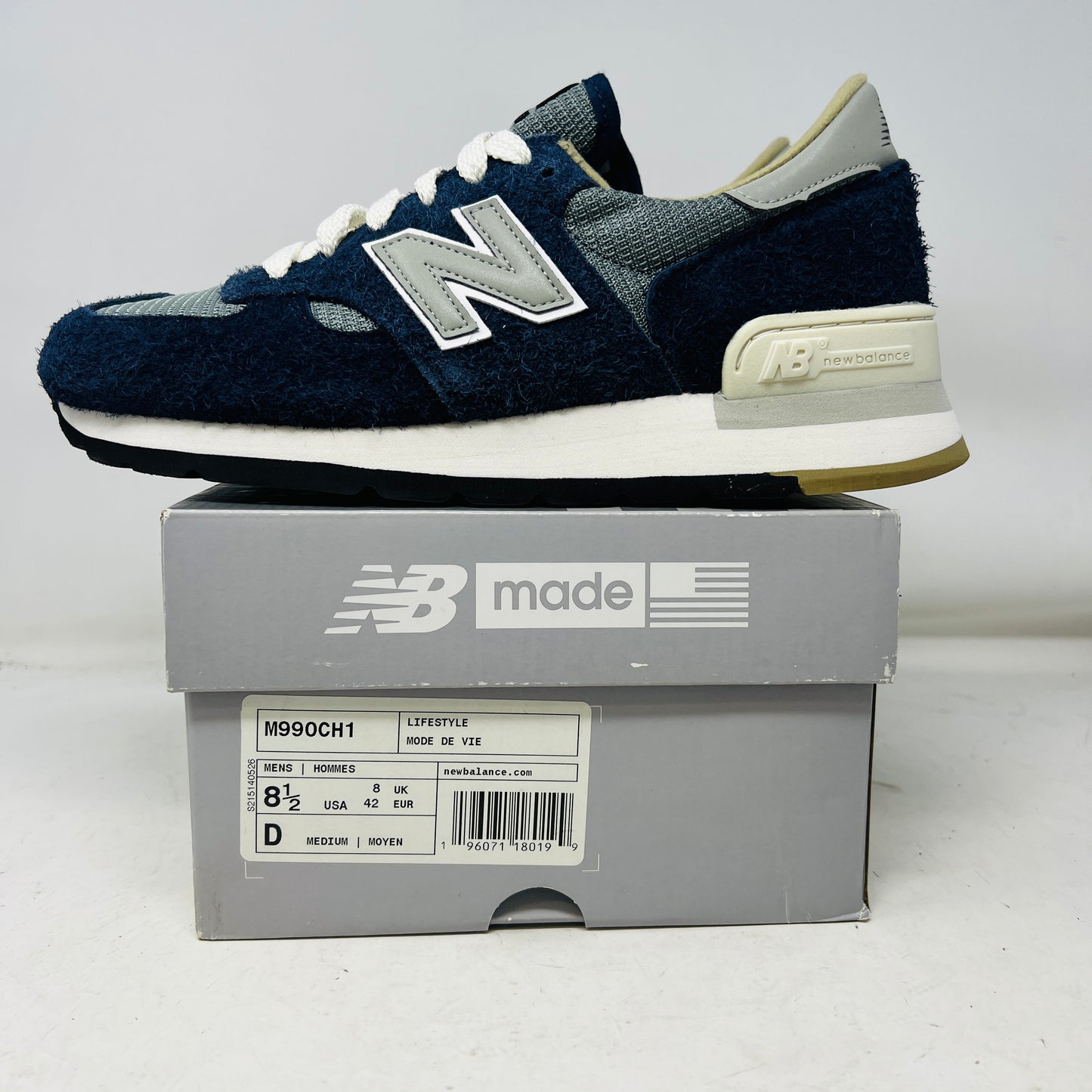 New Balance 990v1 Carhartt WIP MiUSA Dark Navy