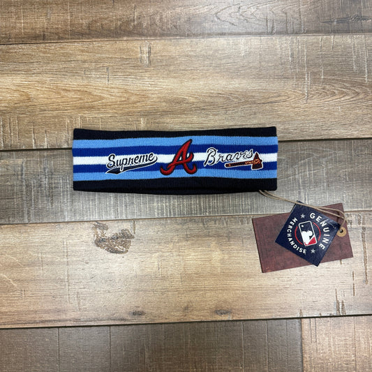 Supreme x Mitchell & Ness Teams Headband 'Navy'