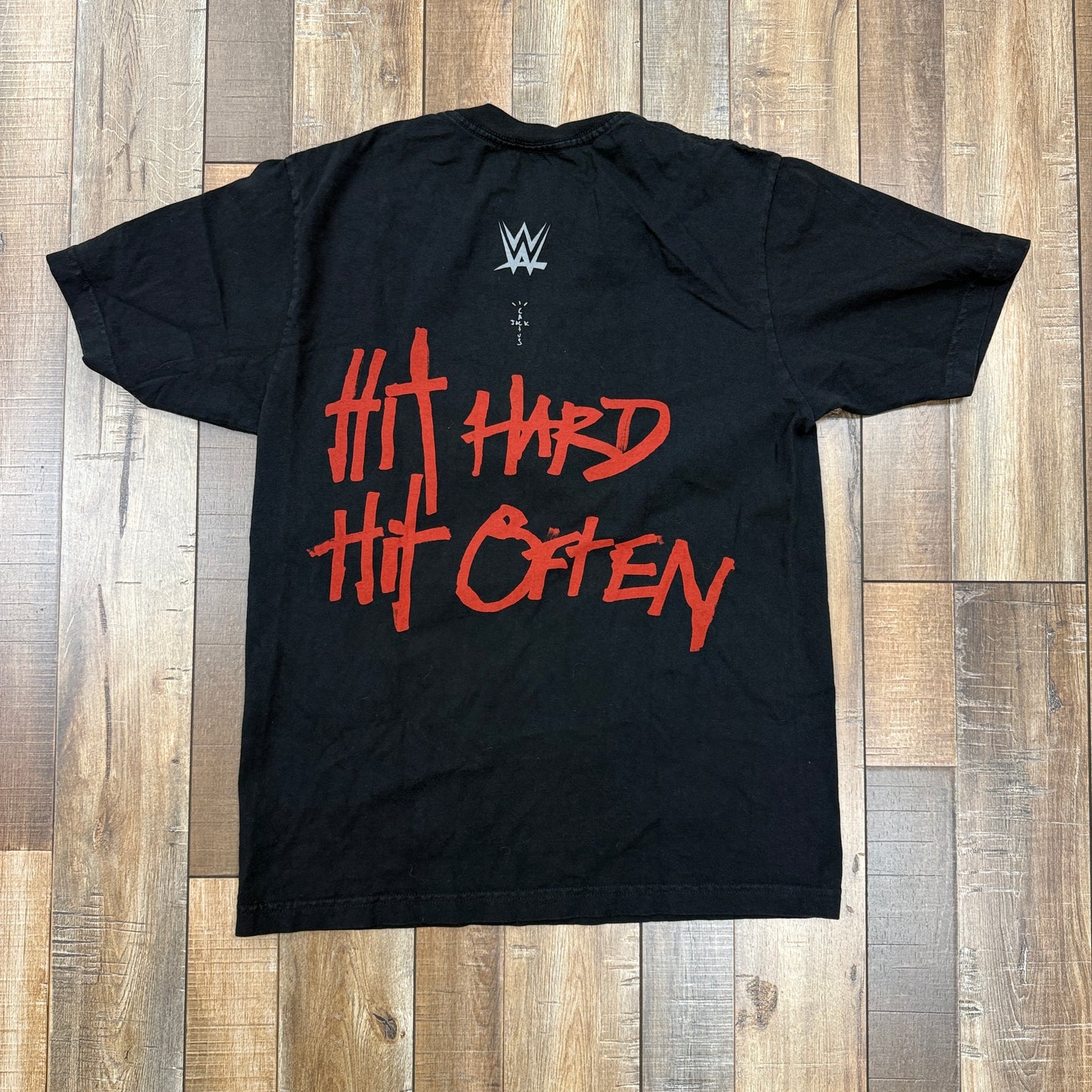 Travis Scott x WWE OTC Roman Reigns Tee Black