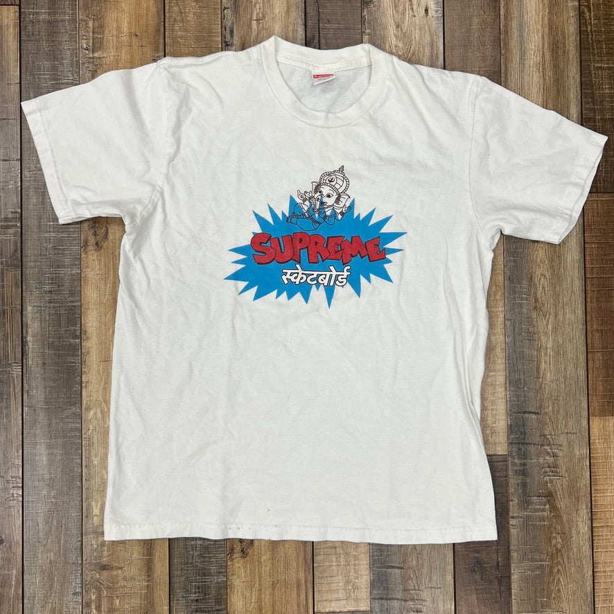 Supreme Ganesha Tee White