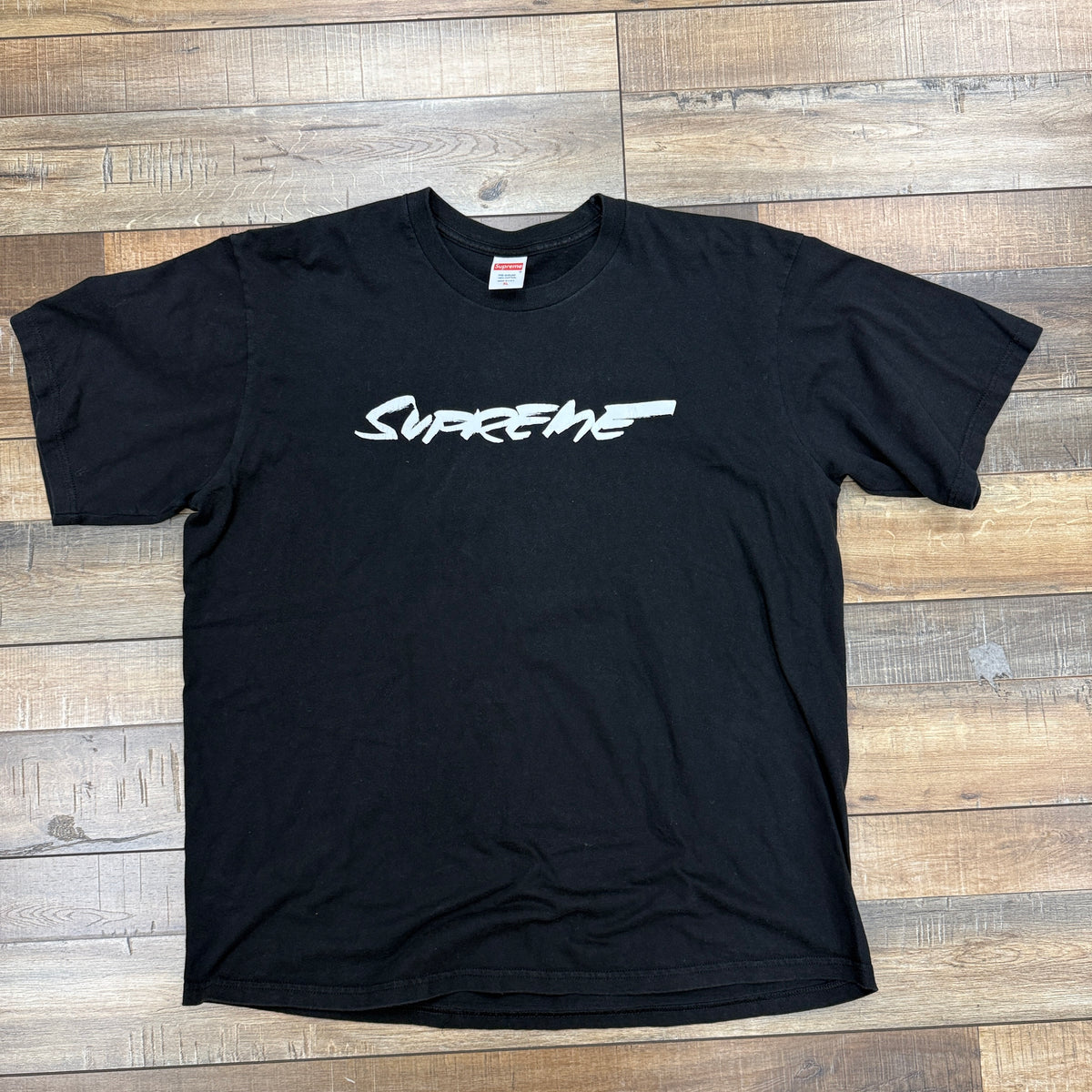 Supreme Futura Logo Tee Black