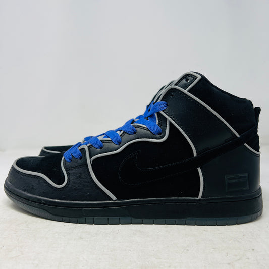 Nike SB Dunk High Black Purple Box