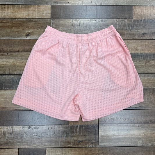 Eric Emanuel Pink Lightning Bolt Shorts