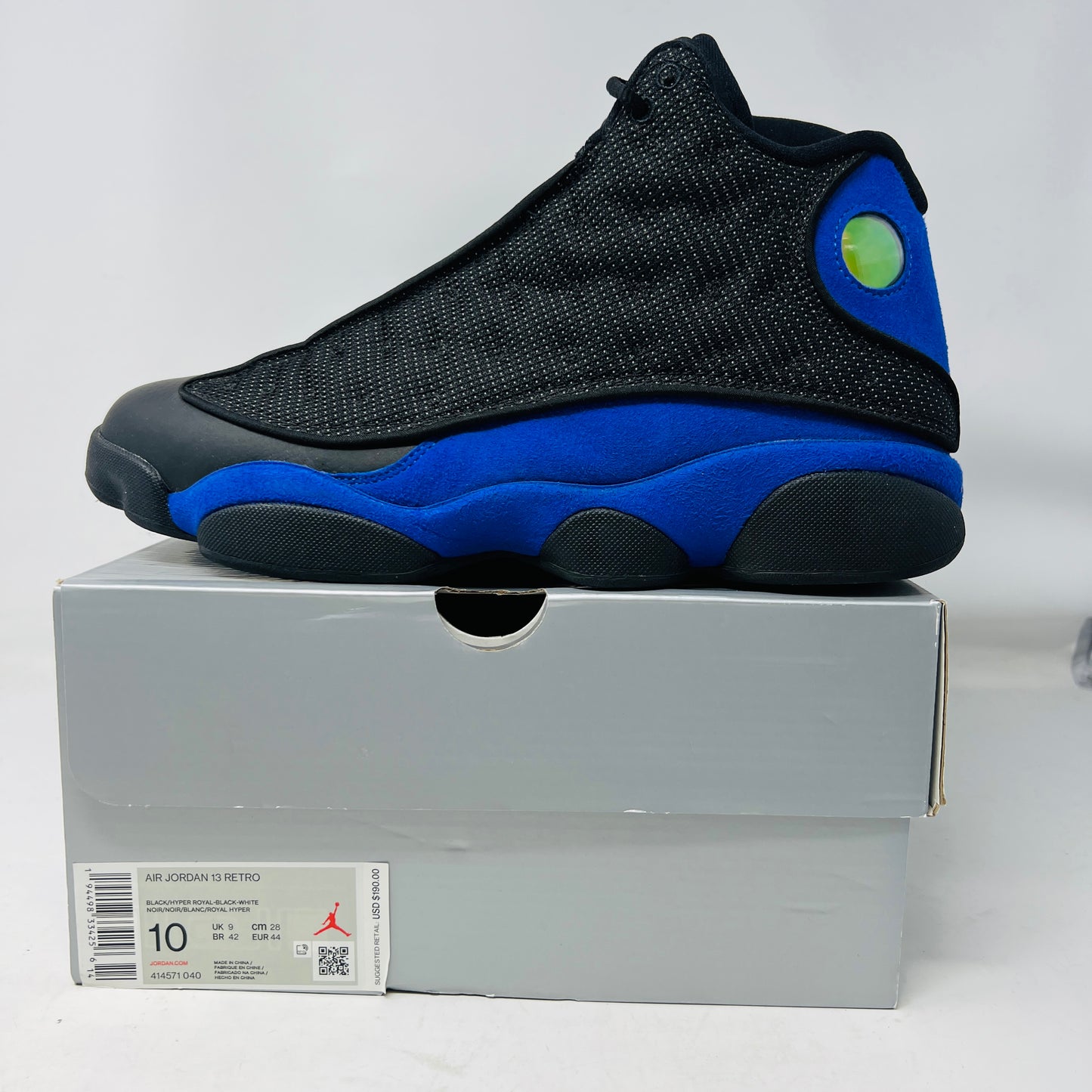 Jordan 13 Retro Black Hyper Royal