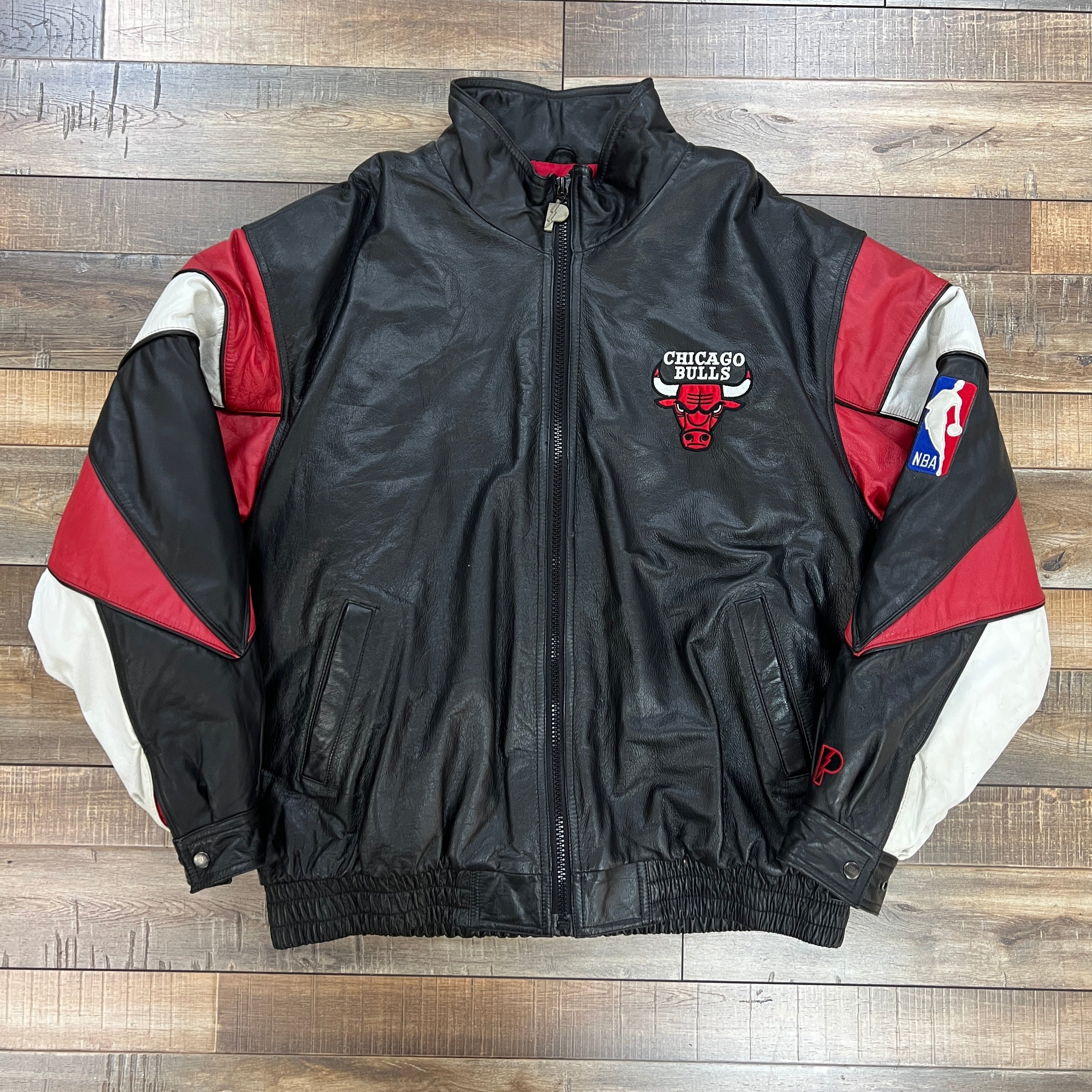 Vintage 90's Chicago Bulls Leather Pro Player Jacket – Holy Ground