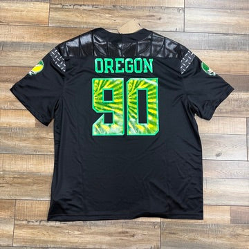 Nike Oregon Ducks x Grateful Dead Black/Green Jersey