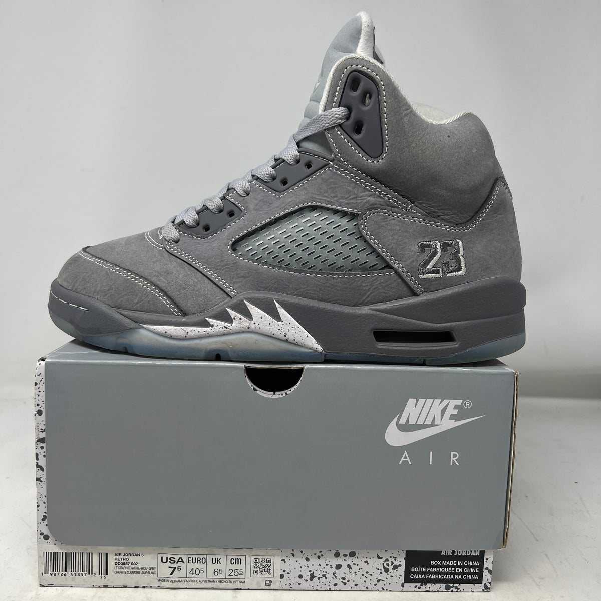 Jordan 5 Retro Wolf Grey (2026)