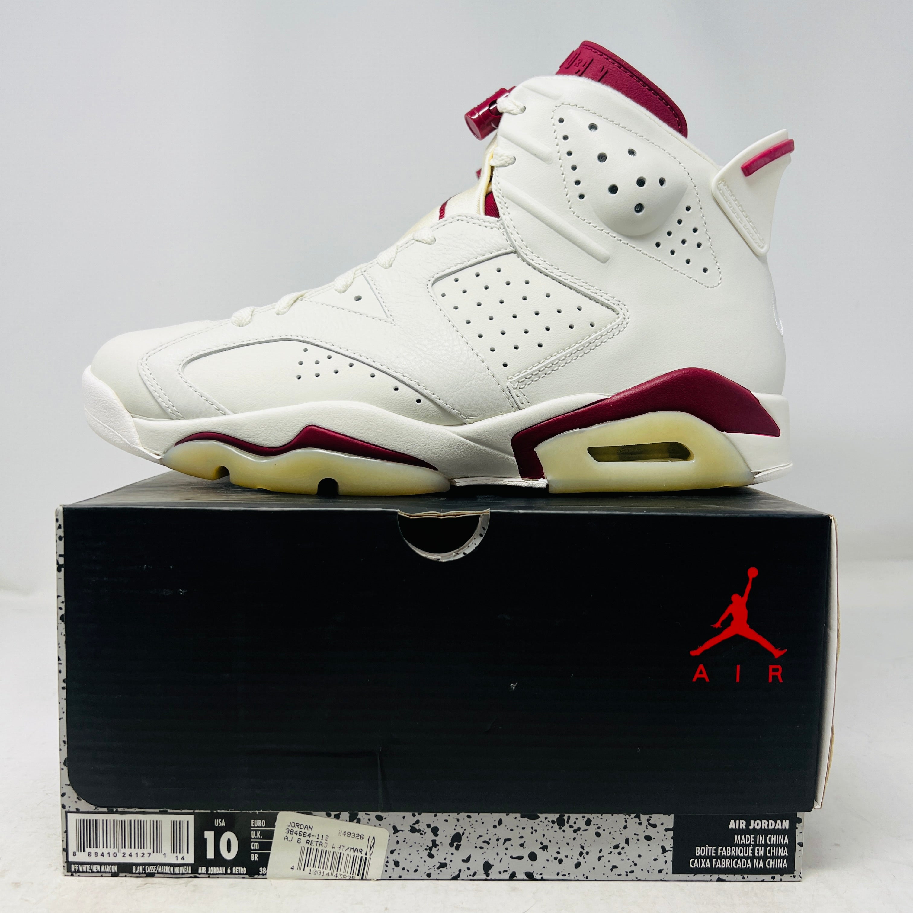 Jordan 6 Retro Maroon (2015) – Holy Ground