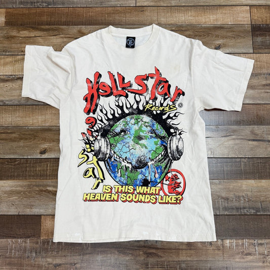 Hellstar Studios Heaven On Earth Cream Tee