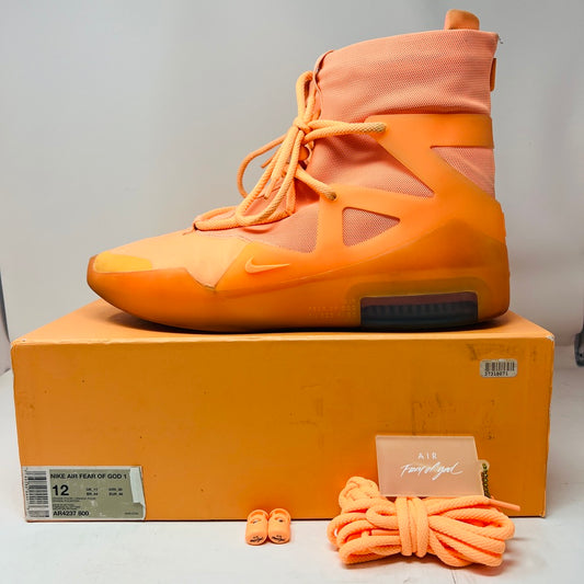 Nike Air Fear Of God 1 Orange Pulse