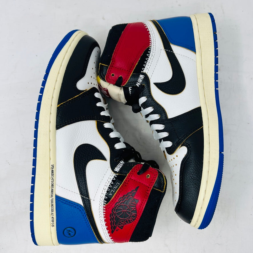 Jordan 1 Retro High OG SP Fragment x Union LA Varsity Red Sport Royal