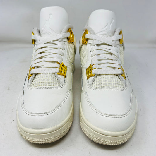 Jordan 4 Retro Metallic Gold (Women's)