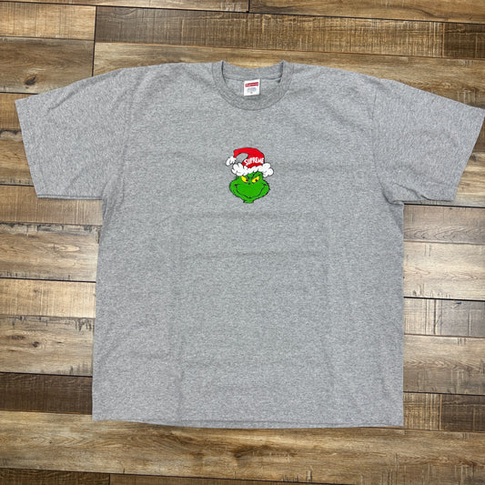 Supreme Grinch Tee Heather Grey
