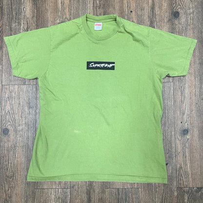 Supreme Futura Box Logo Tee Moss