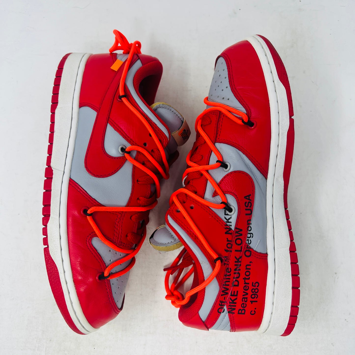 Nike Dunk Low Off-White University Red
