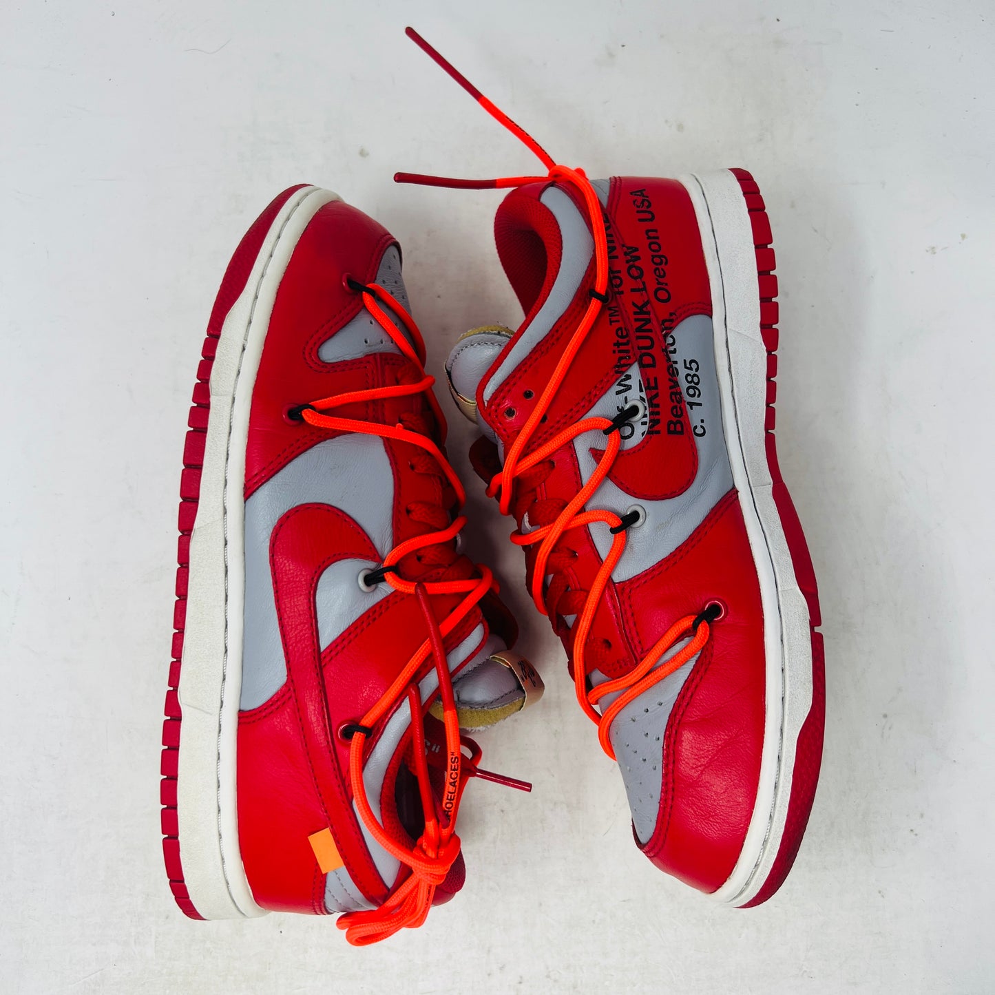 Nike Dunk Low Off-White University Red