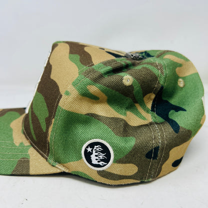 Hellstar Camo Snap-Back Rhinestone