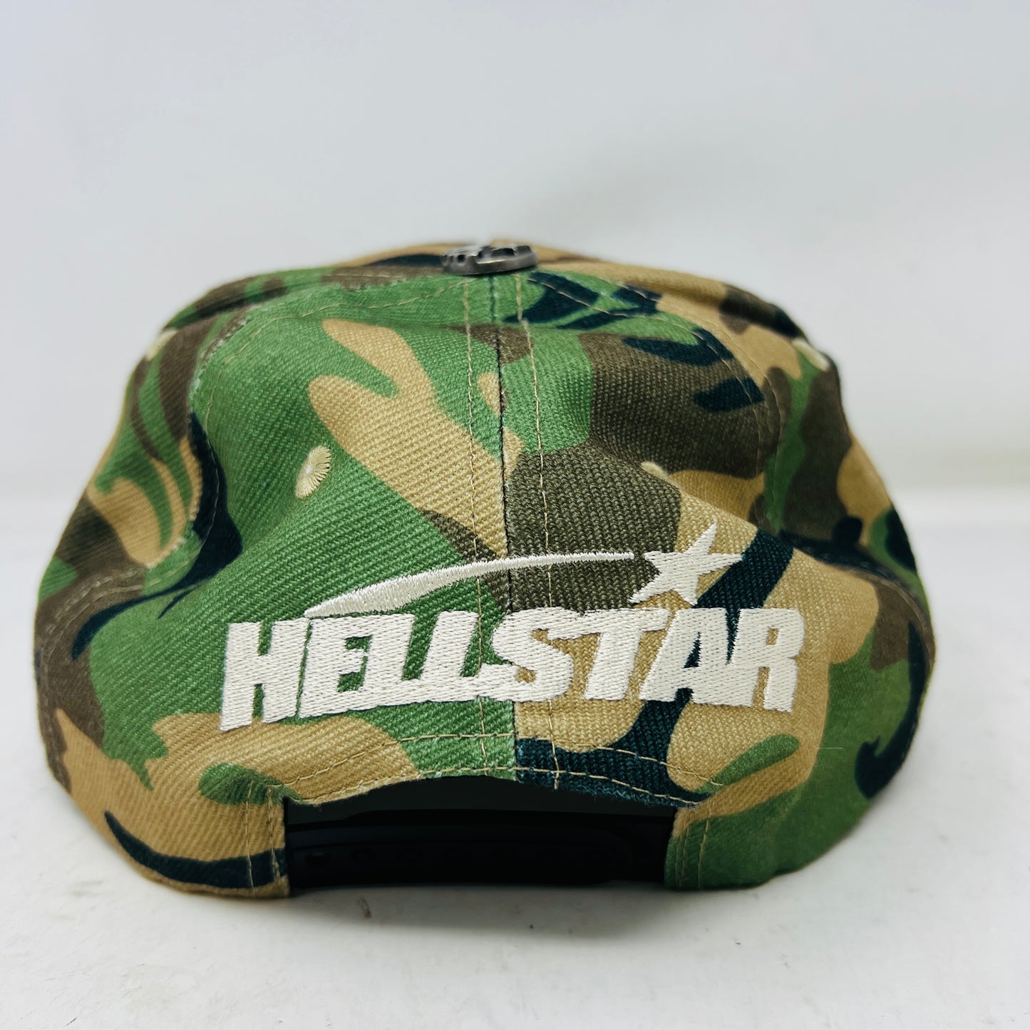 Hellstar Camo Snap-Back Rhinestone