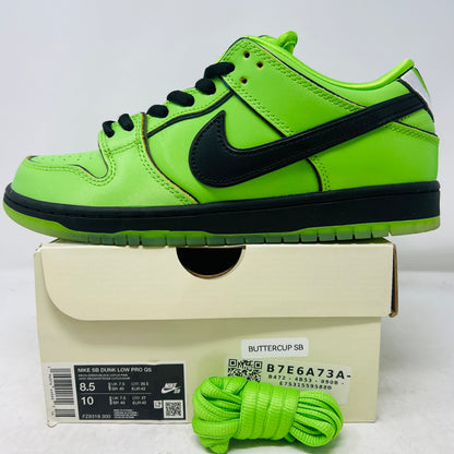 Nike SB Dunk Low The Powerpuff Girls Buttercup