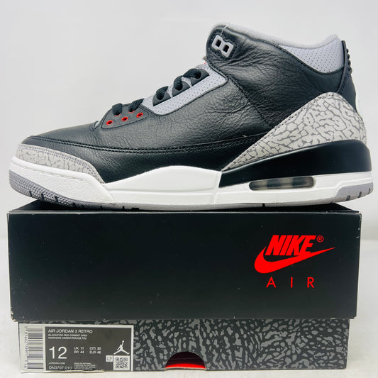 Jordan 3 Retro OG Black Cement (2024)