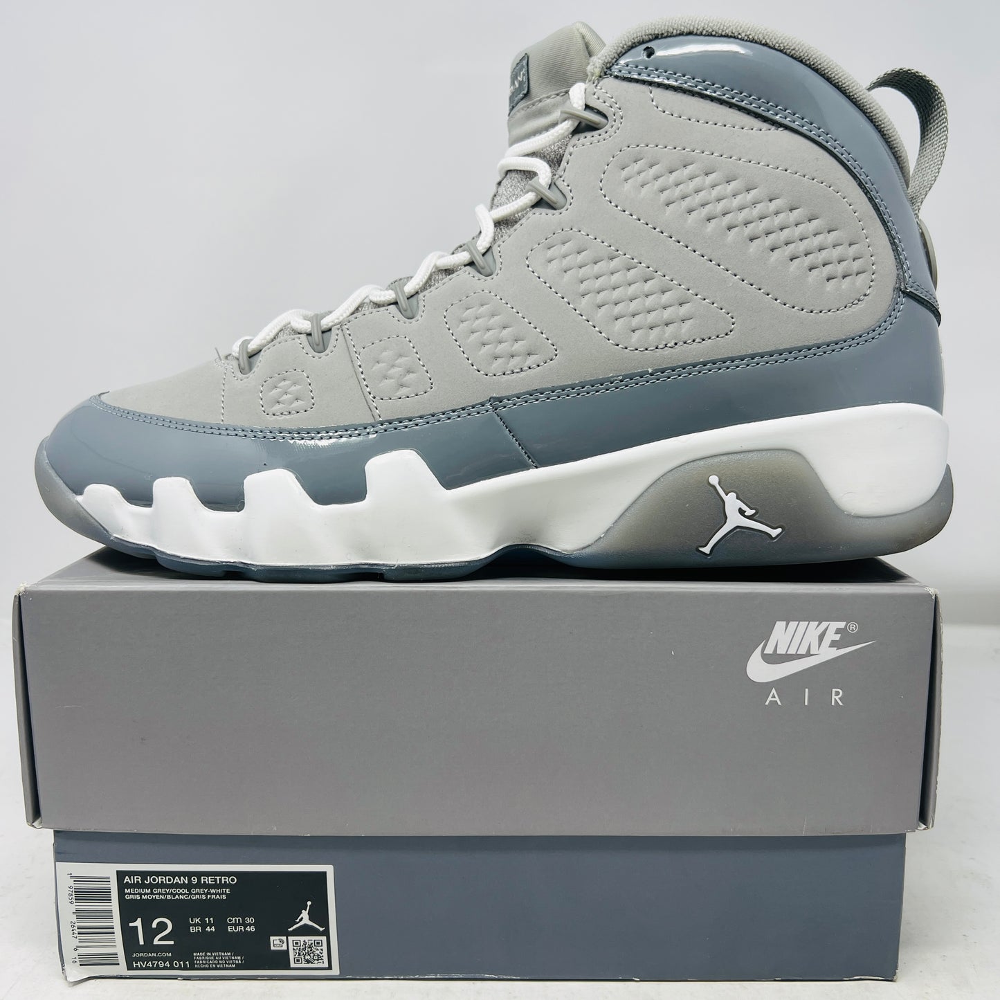 Jordan 9 Retro Cool Grey (2025)