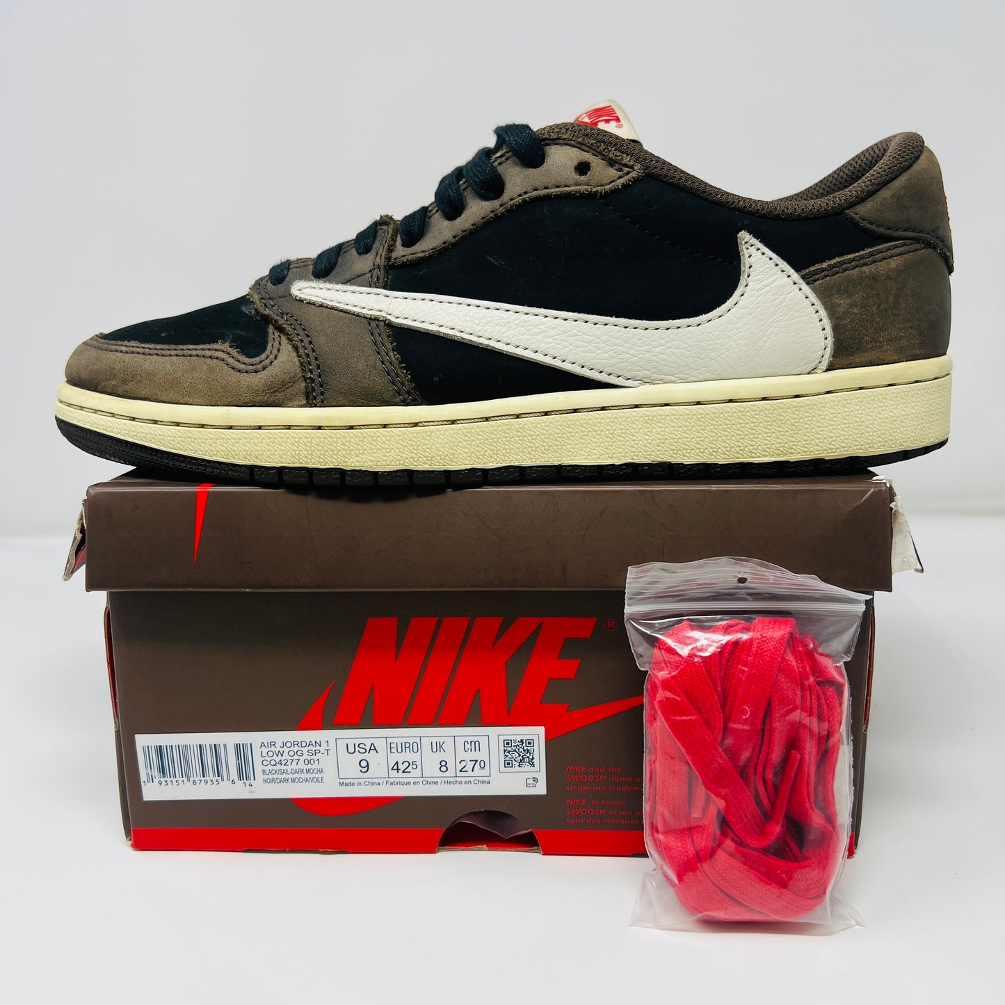 Jordan 1 Retro Low OG SP Travis Scott Mocha