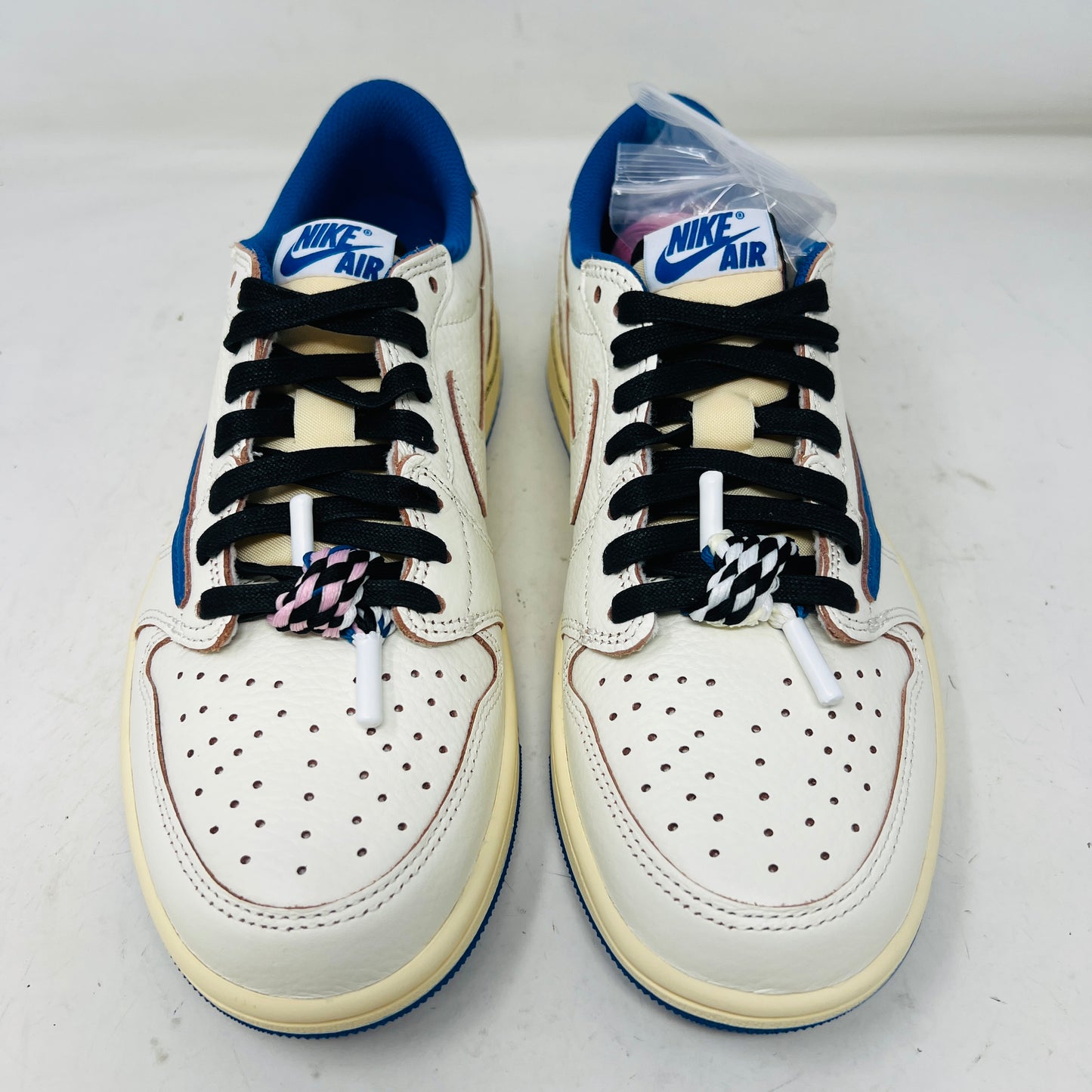 Jordan 1 Retro Low OG SP Fragment x Travis Scott Sail Military Blue