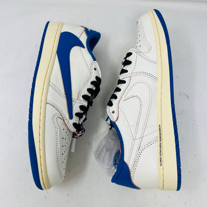 Jordan 1 Retro Low OG SP Fragment x Travis Scott Sail Military Blue