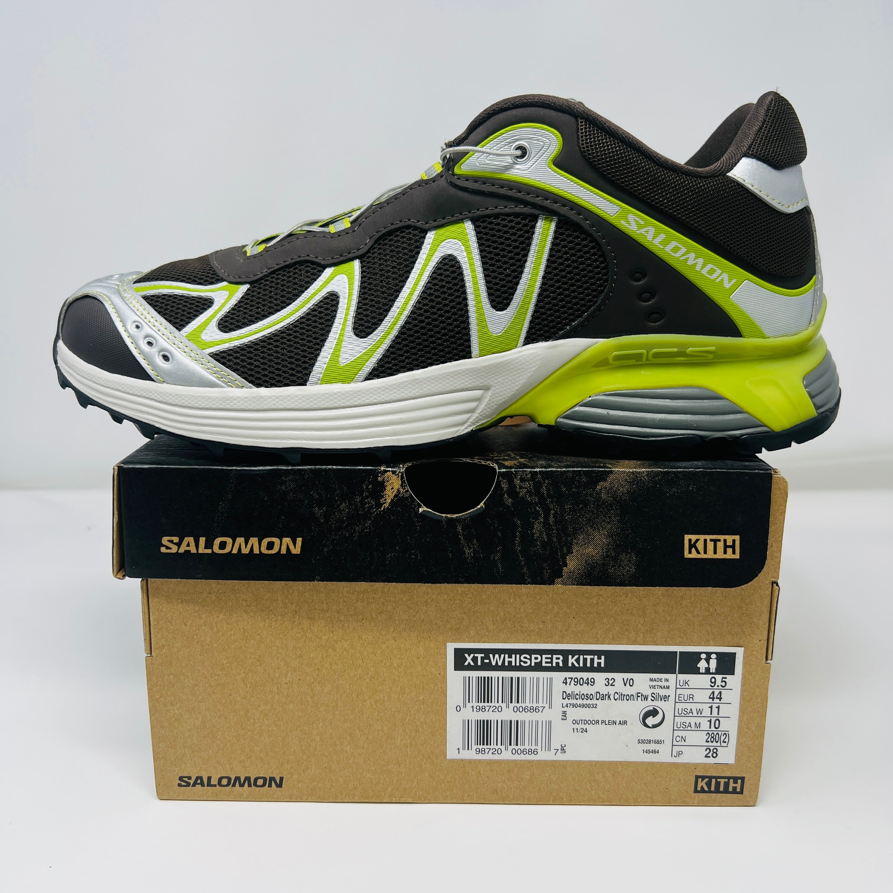 Salomon XT-Whisper Kith Delicioso Dark Citron – Holy Ground