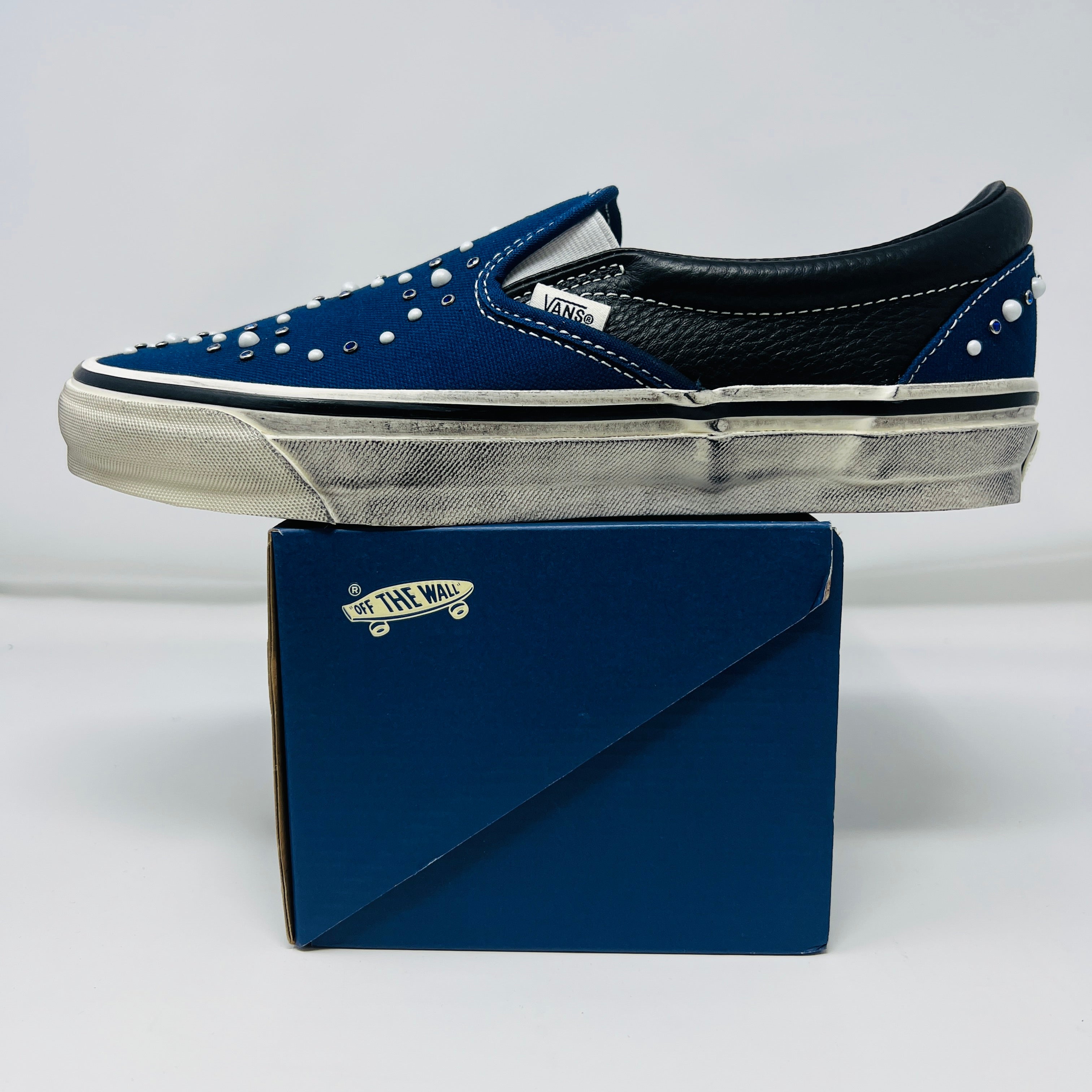 Vans LX Classic Slip-On 98 Pearlized Pack Indigo – Holy Ground