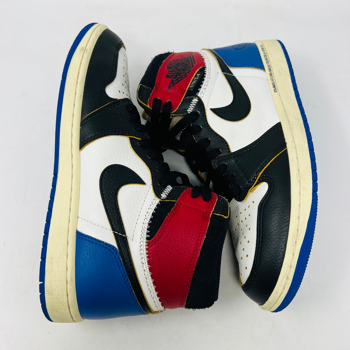 Jordan 1 Retro High OG SP Fragment x Union LA Varsity Red Sport Royal