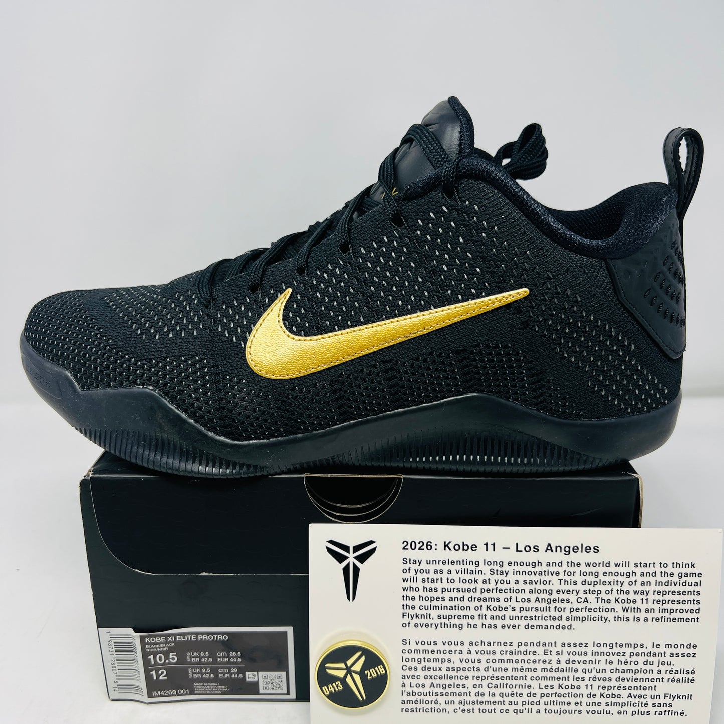 Nike Kobe 11 Elite Low Protro Fade to Black (2026)