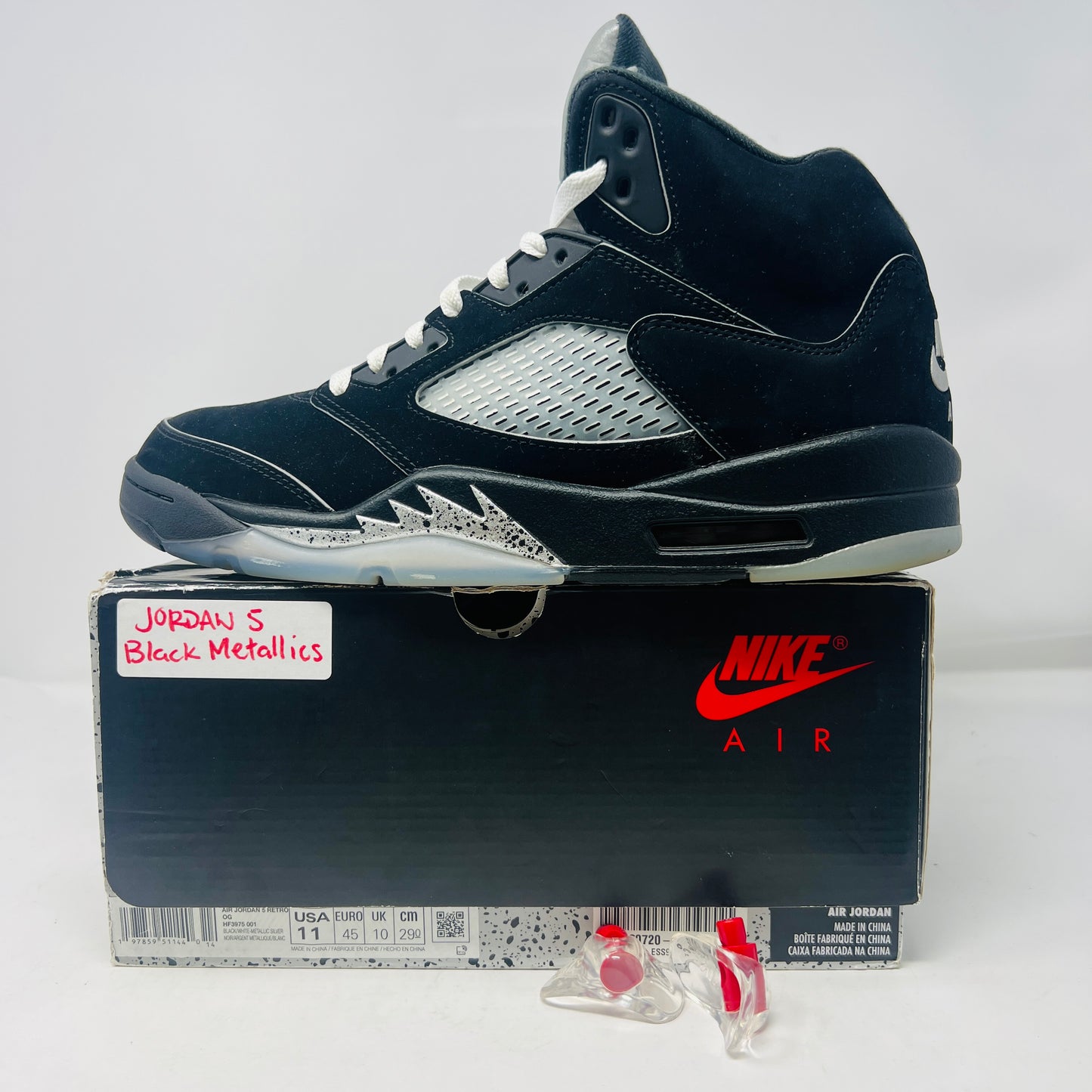 Jordan 5 Retro OG Black Metallic Reimagined