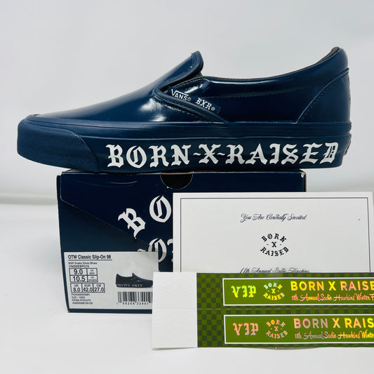 Born X Raised x Vans OTW Classic Slip-On Dress Blues