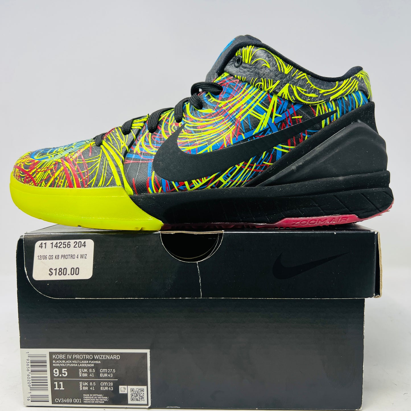 Nike Kobe 4 Protro Wizenard