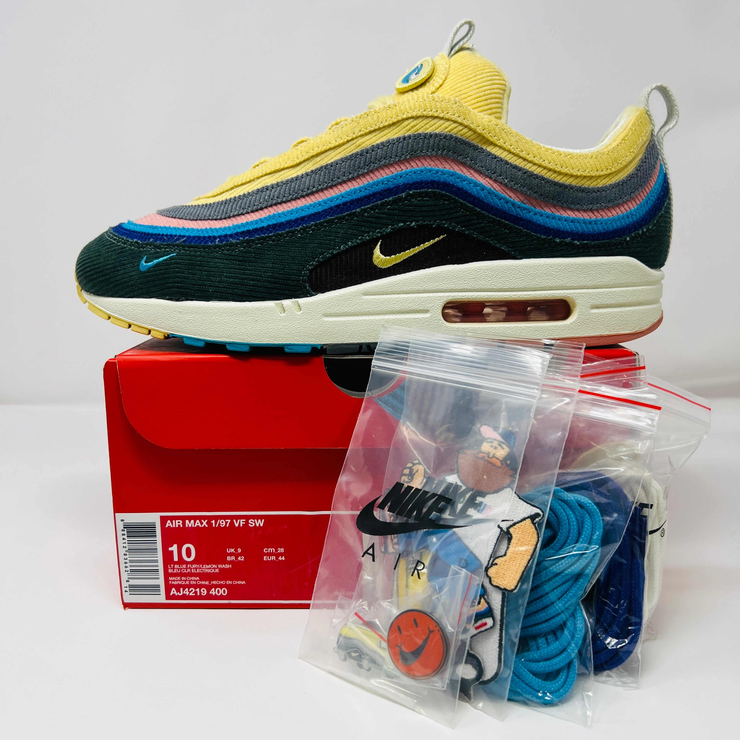 Nike Air Max 1/97 Sean Wotherspoon (Extra Lace Set With Pins