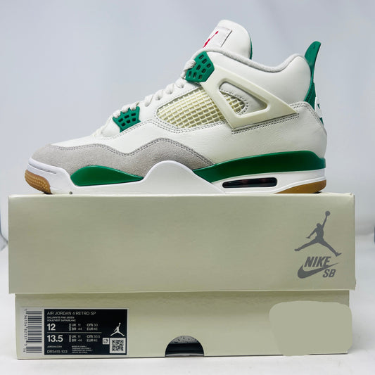 Jordan 4 Retro SB Pine Green