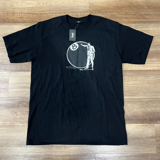 Stüssy 8 Ball Man Tee Black