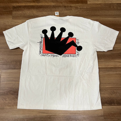 Stüssy LB Crown t-shirt White
