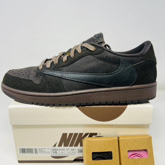Jordan 1 Retro Low OG SP Travis Scott Velvet Brown