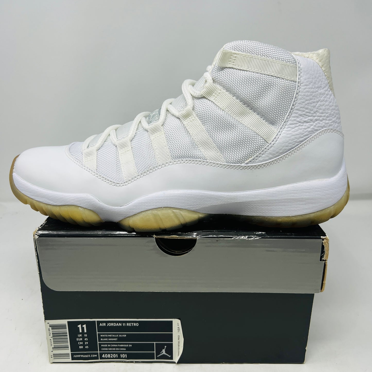 Jordan 11 Retro Silver Anniversary (2010)