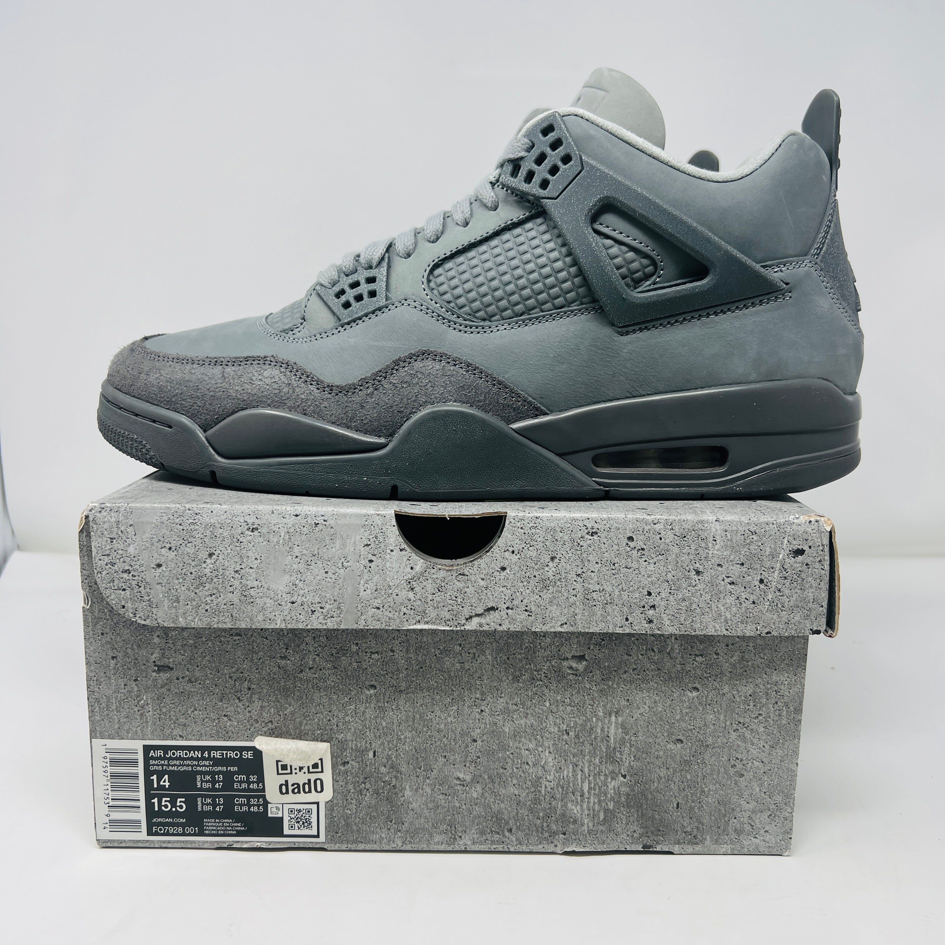 Jordan 4 Retro SE Paris Olympics Wet Cement – Holy Ground