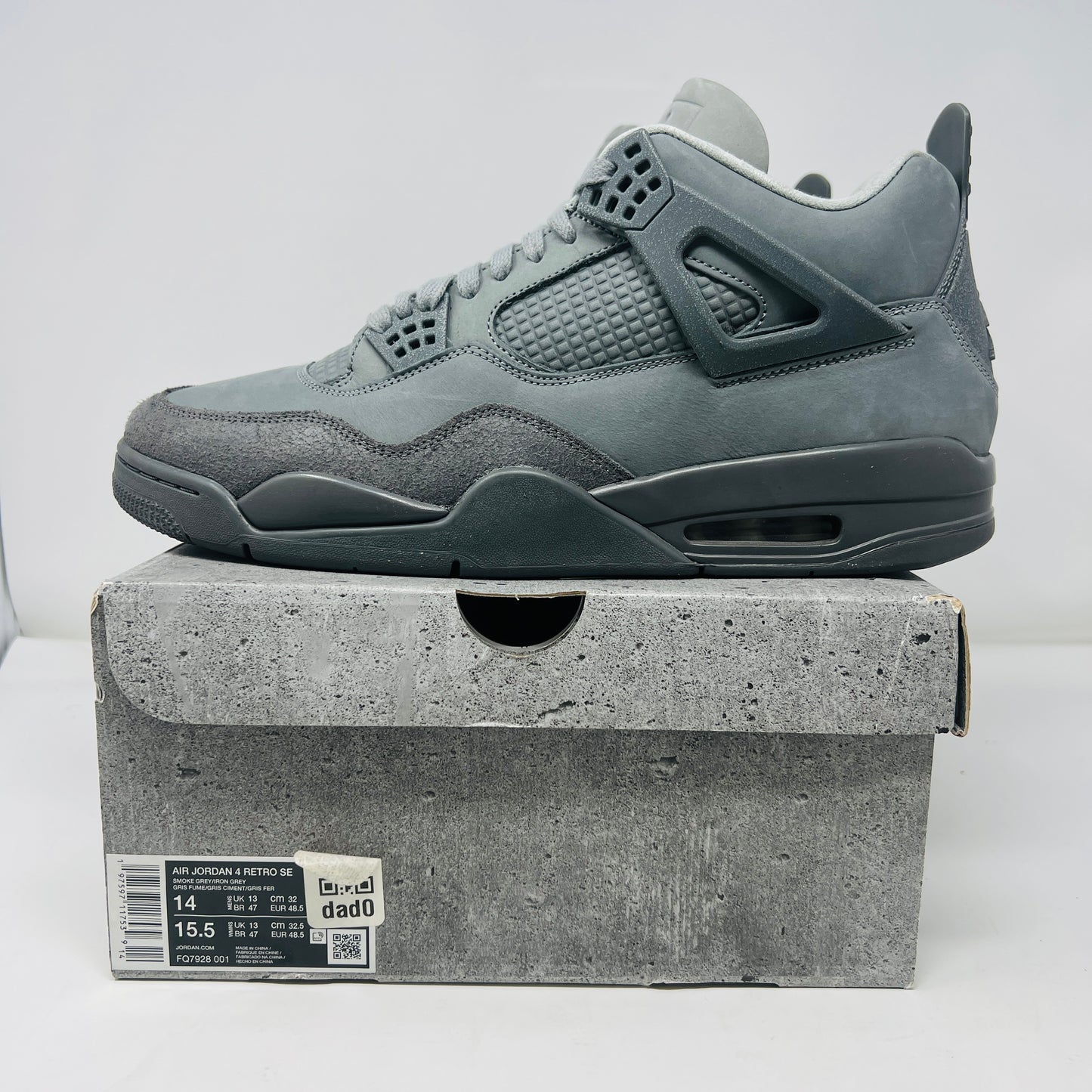 Jordan 4 Retro SE Paris Olympics Wet Cement