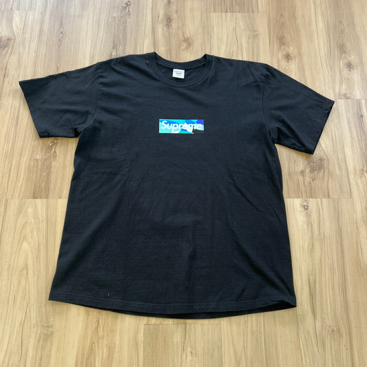 Supreme Emilio Pucci Box Logo Tee Black/Blue