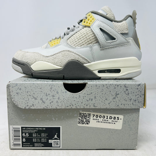 Jordan 4 Retro SE Craft Photon Dust