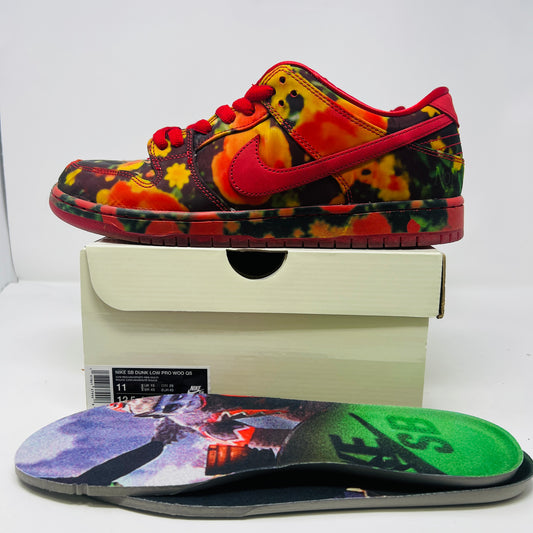 Nike SB Dunk Low The Wizard of Oz Poppy Field