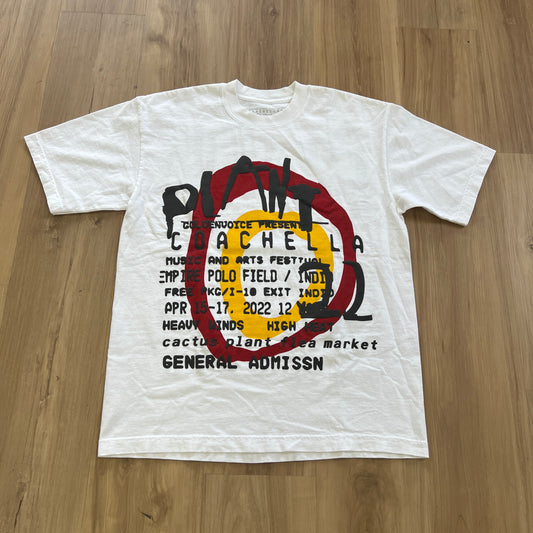 Cactus Plant Flea Market Coachella x CPFM Weekend 1 T-Shirt White